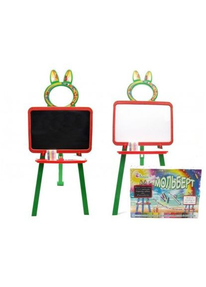 Дошка для малювання магнітна 013777 Оранжево-зелена Doloni (300385871)