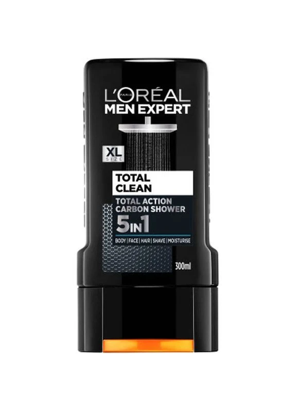 Гель для душа Men Expert Total Clean 5 в 1 300 мл (3600523535989) L'Oreal Paris (397458356)