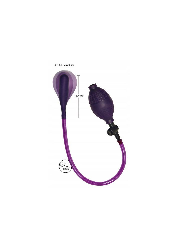 Надувна анальна пробка Розширювач анала Anal Balloon з насосом Bad Kitty (317747239)