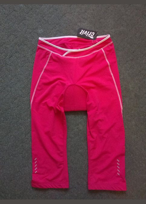 Велошорти капрі-бриджі з памперсом для жінки COOMAX freshFX 104335 L рожевий Crivit (276248846)