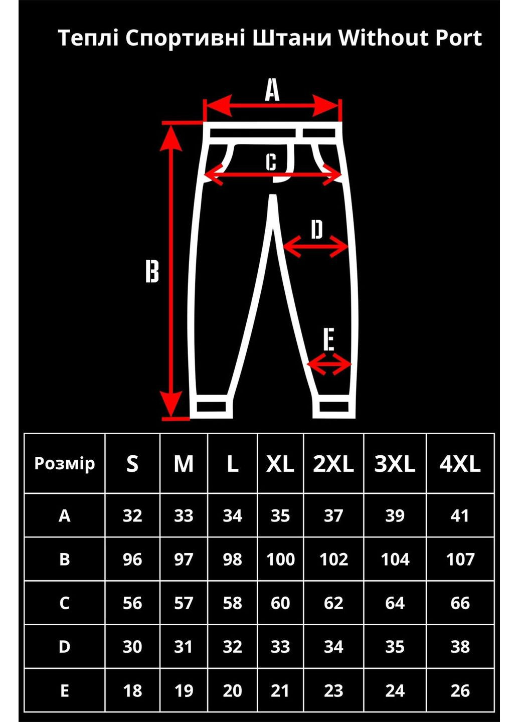 Жіночі Теплі Флісові Спортивні Штани Джогери Port Brown Without (366740778)