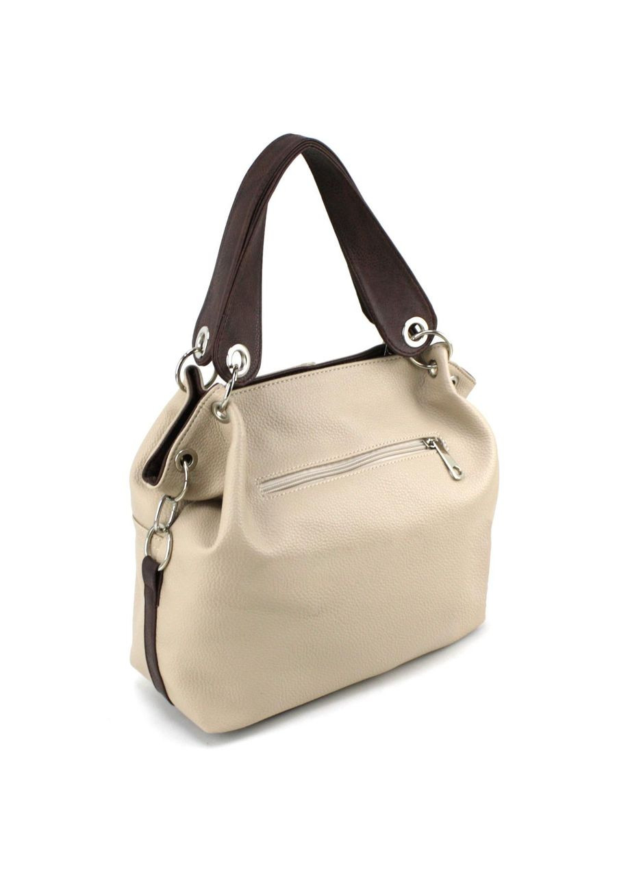 Повсякденна жіноча сумка 0-674153338 бежева Voila (348418646)