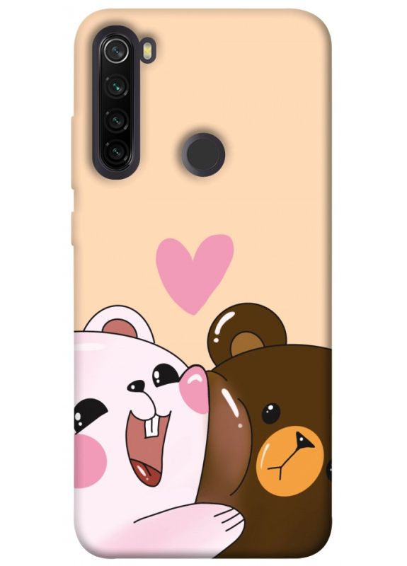 Чехол с принтом для Xiaomi Redmi Note 8T / для Ксяоми, сяоми, ксиоми редми ноте 8Т Медвежата No Brand (338598831)