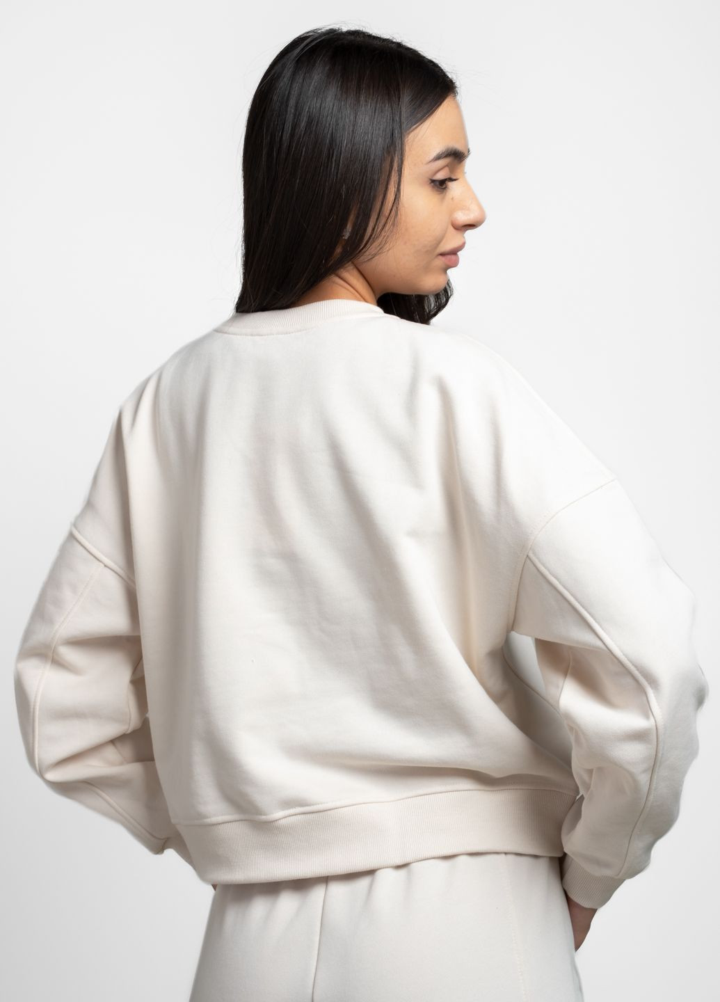 Бежевий світшот жіночий 344347 Power (302820808)