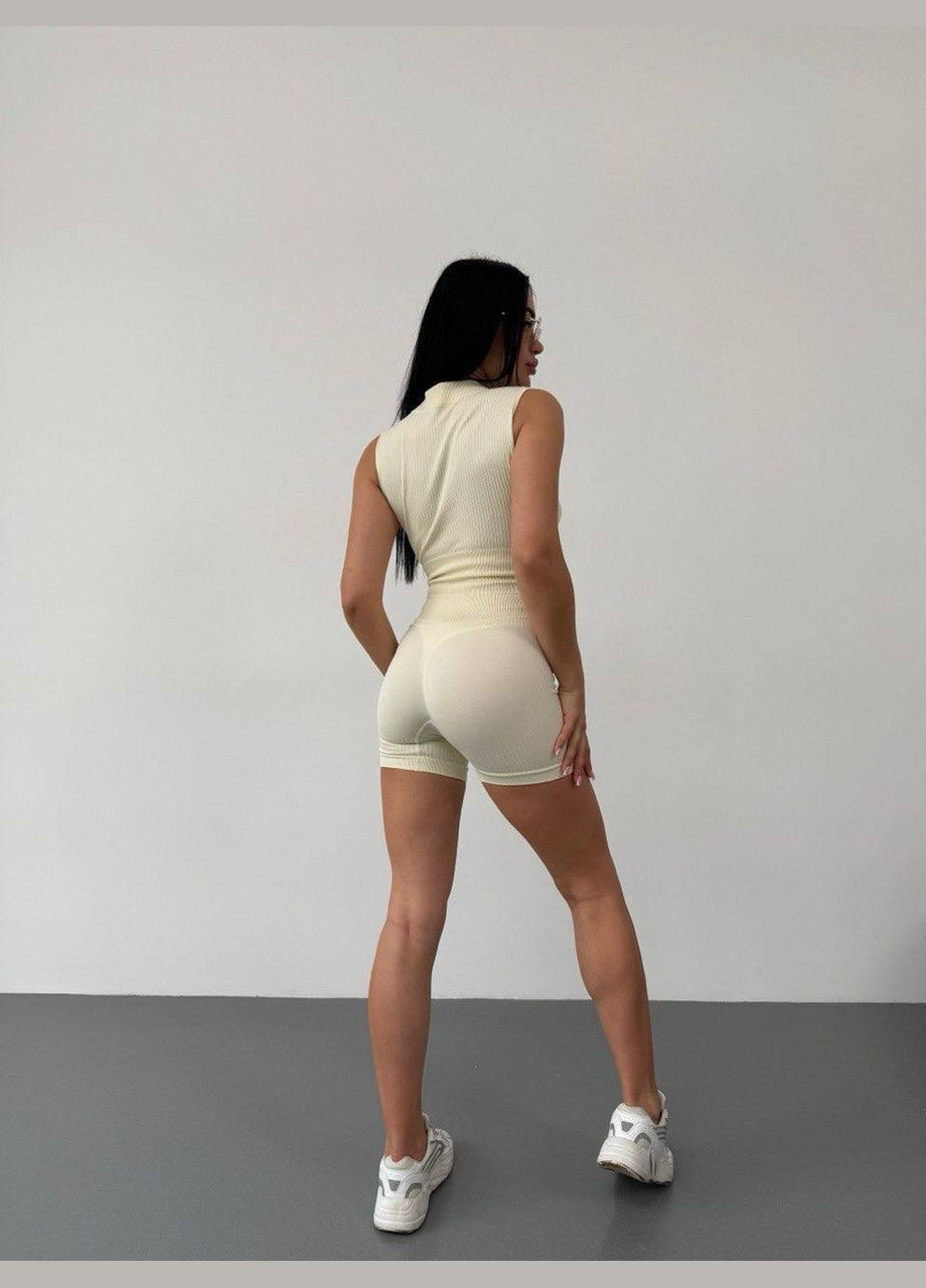 Жіночий безшовний костюм з push-up ефектом та утяжкою талії Vakko (336154986)