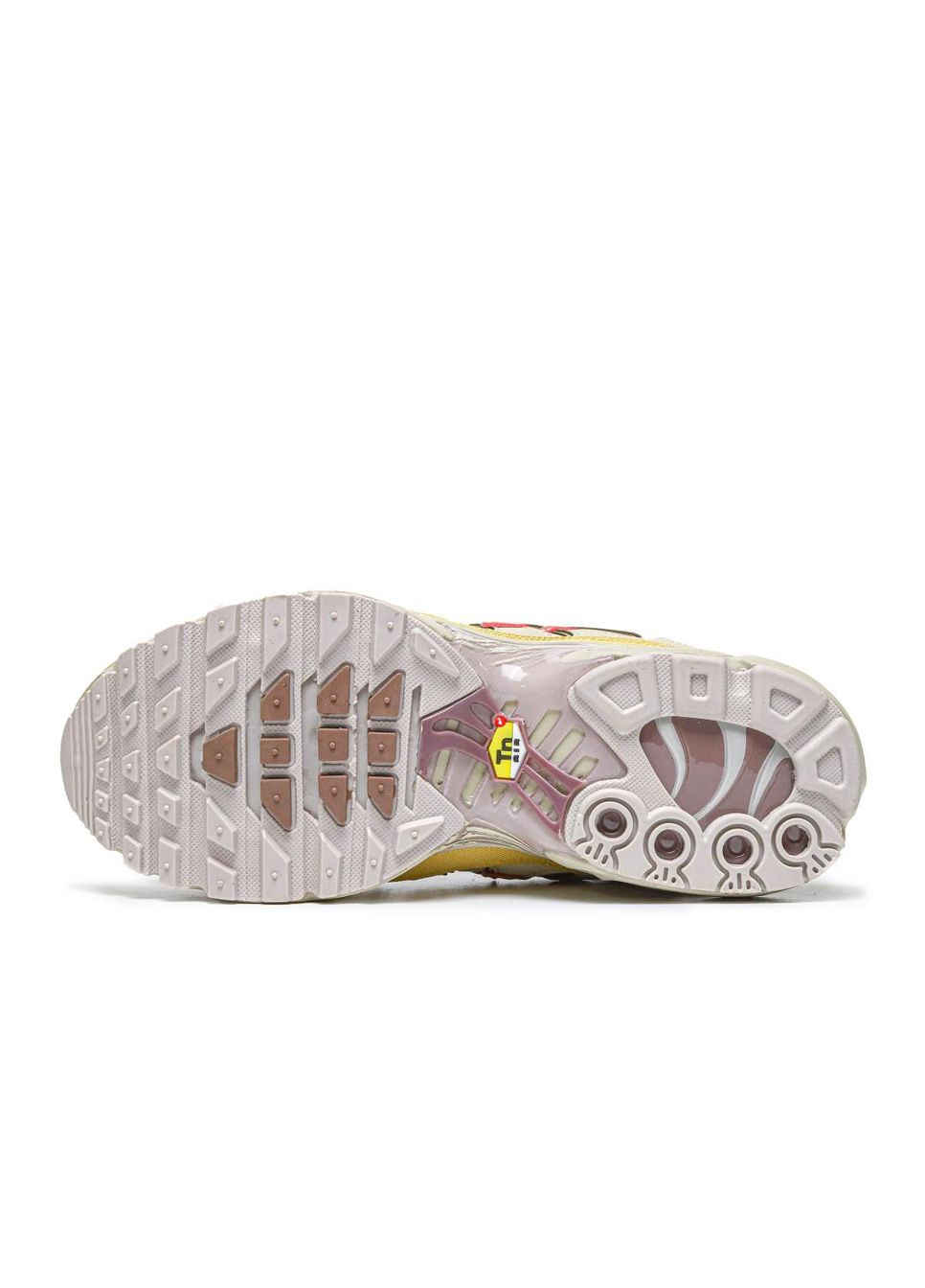 Розовые демисезонные кроссовки мужские nike air max tn gold pink waterproof найк аир макс тн плюс No Brand