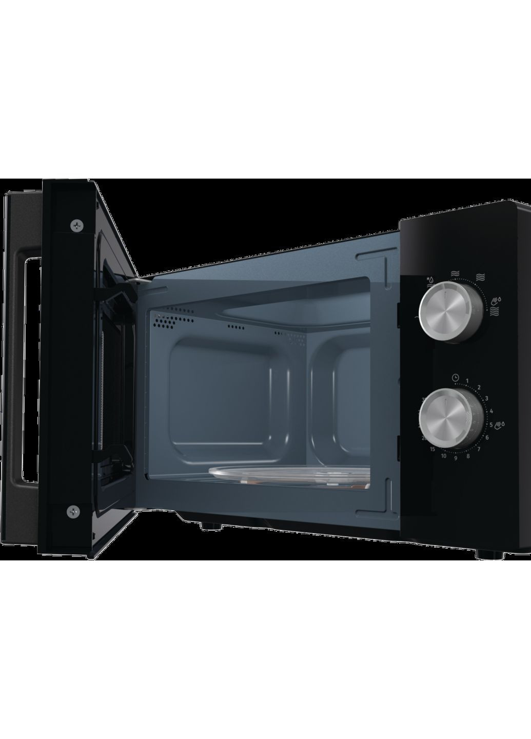 Микроволновая печь, 17л, мех. управляющий, 700Вт, черный Gorenje