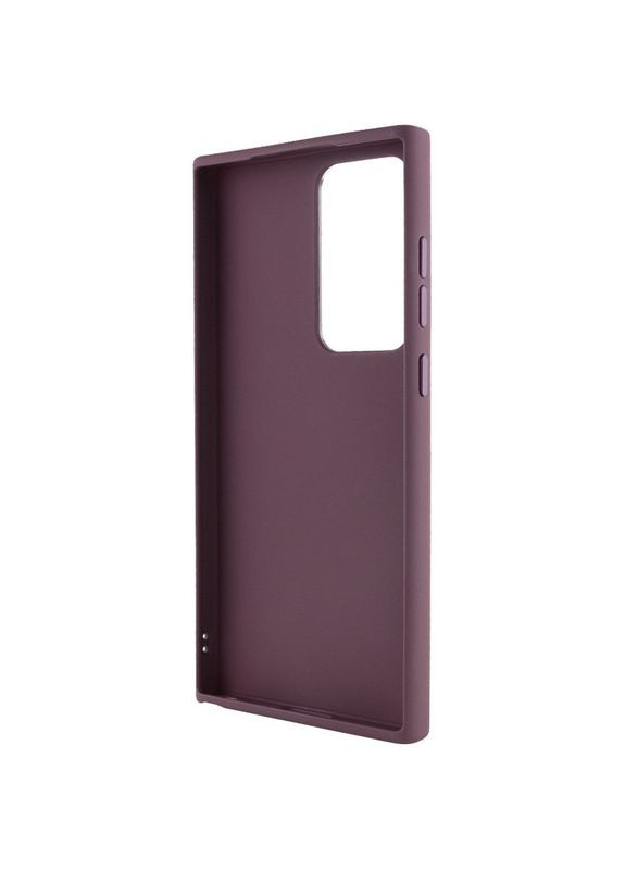 Чехол TPU Bonbon Metal Style для Samsung Galaxy S23 Ultra Plum No Brand (359476499)