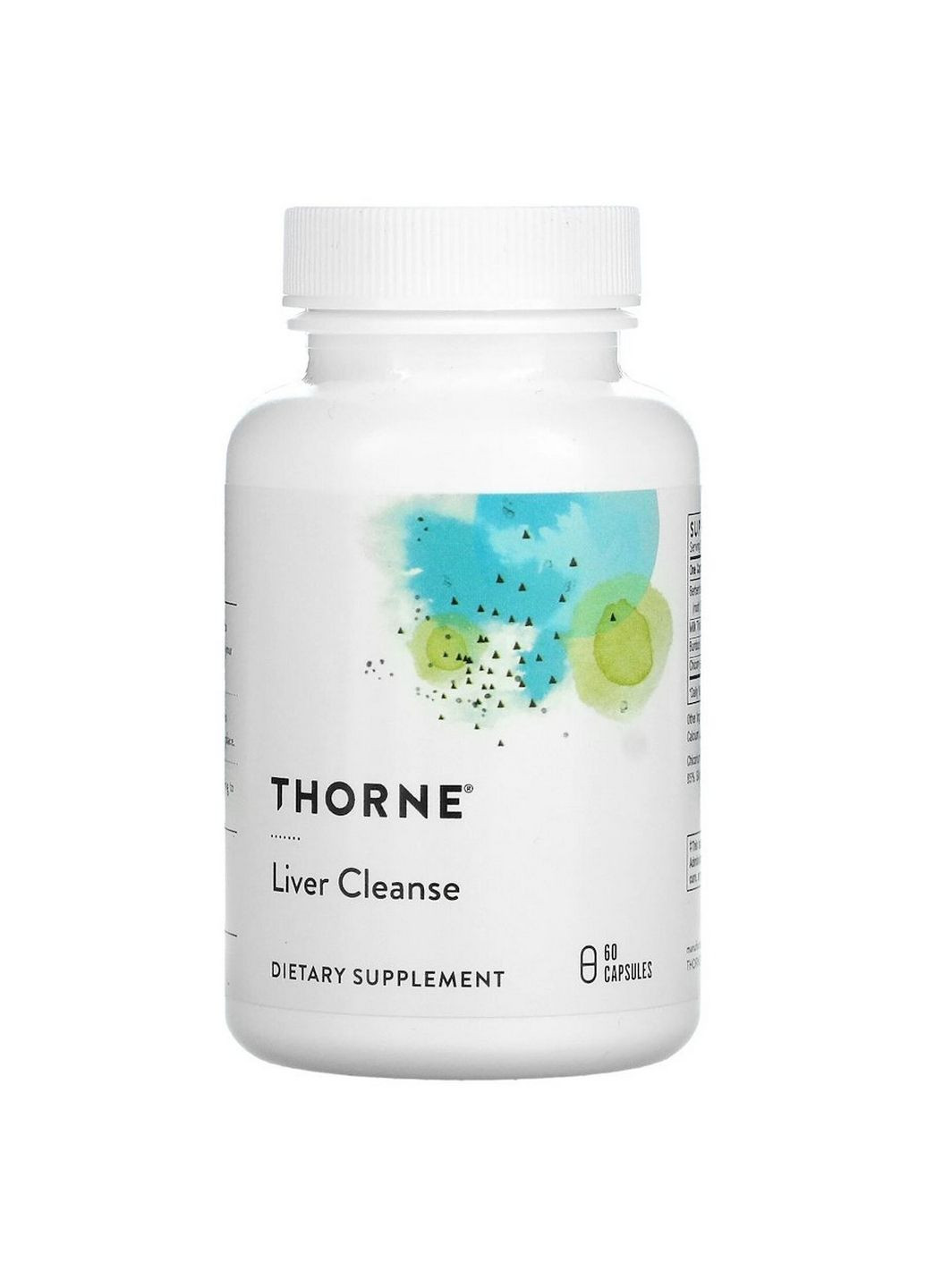 Натуральна добавка Liver Cleanse, 60 капсул Thorne Research (293420874)