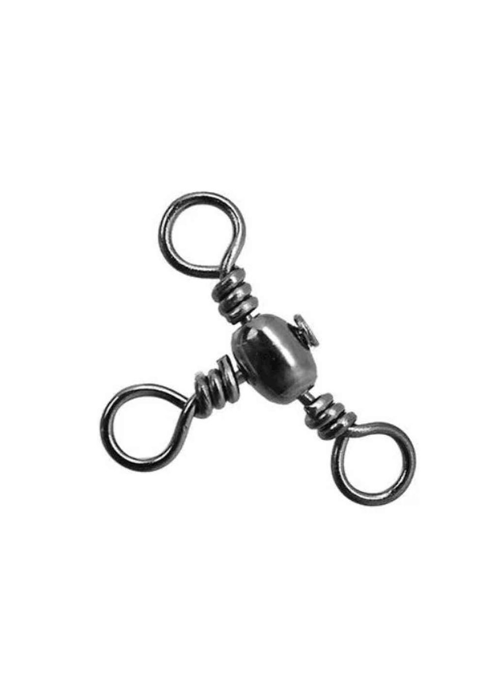 Вертлюг №3/0 60кг 3шт тройной Black SF23991-3/0 ТМ Stenson (342126947)