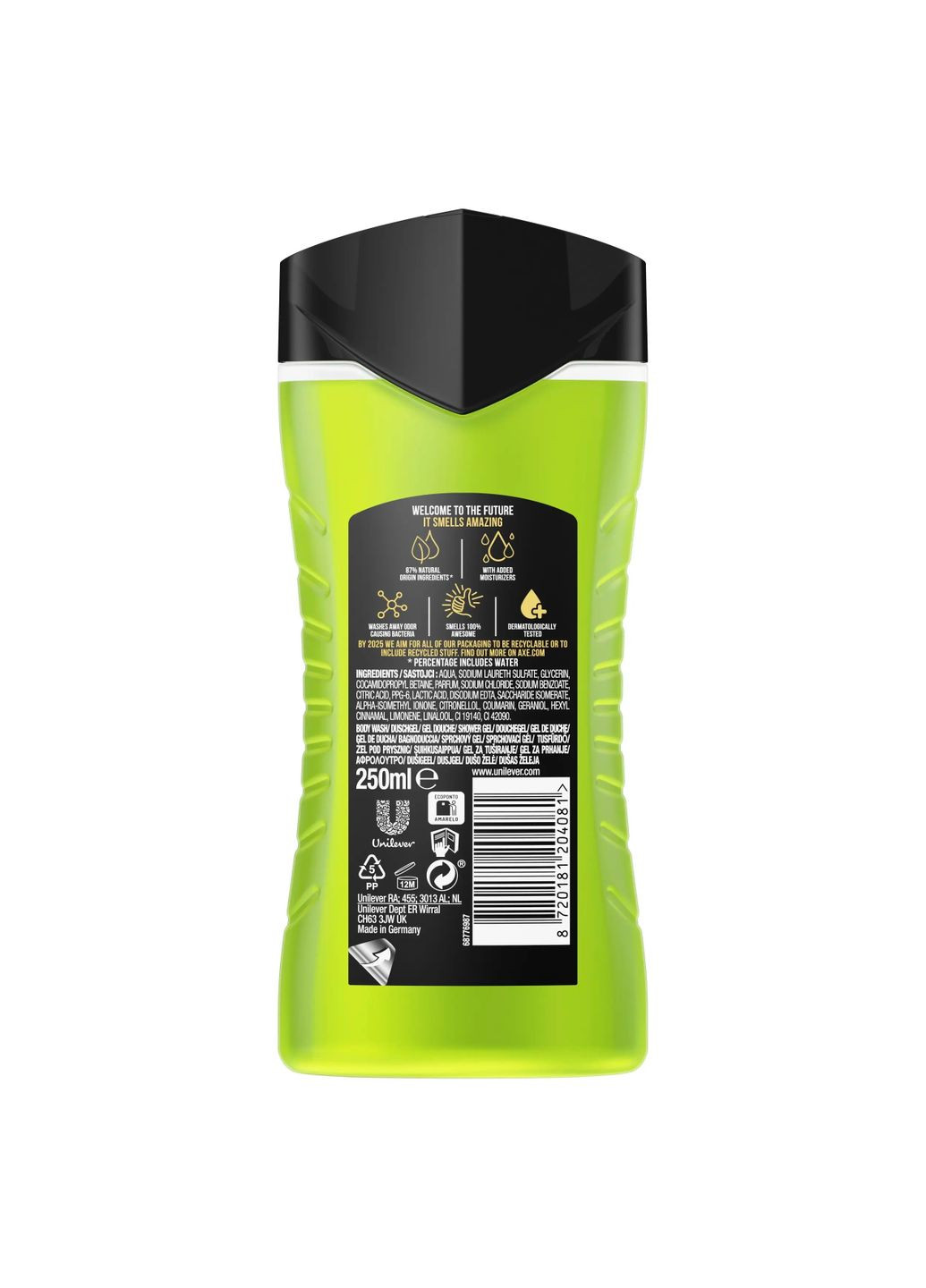 Гель для душа Epic Fresh, 250 мл Axe (328398754)