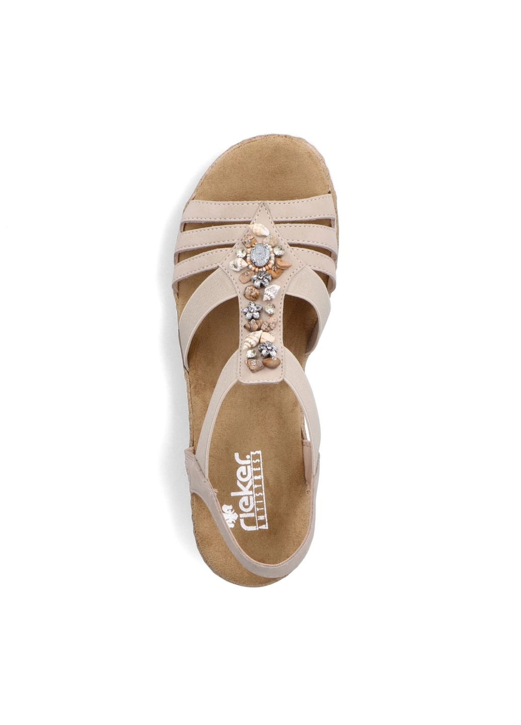 сандалии (р) экокожа 0-1-1-v-0649-62 Rieker на резинке