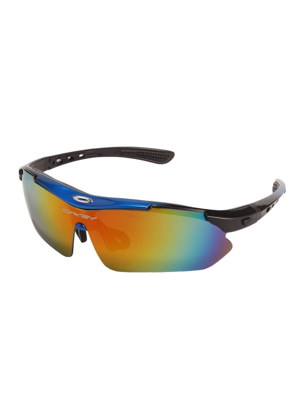 Захисні окуляри тактичні з поляризацією blue 5 лінз One siz+ Oakley (279783390)