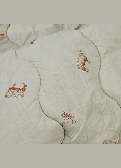 Одеяло Вилюта шерстяное в ранфорсе Premium Light 200*220 евро (200) Viluta (288044600)