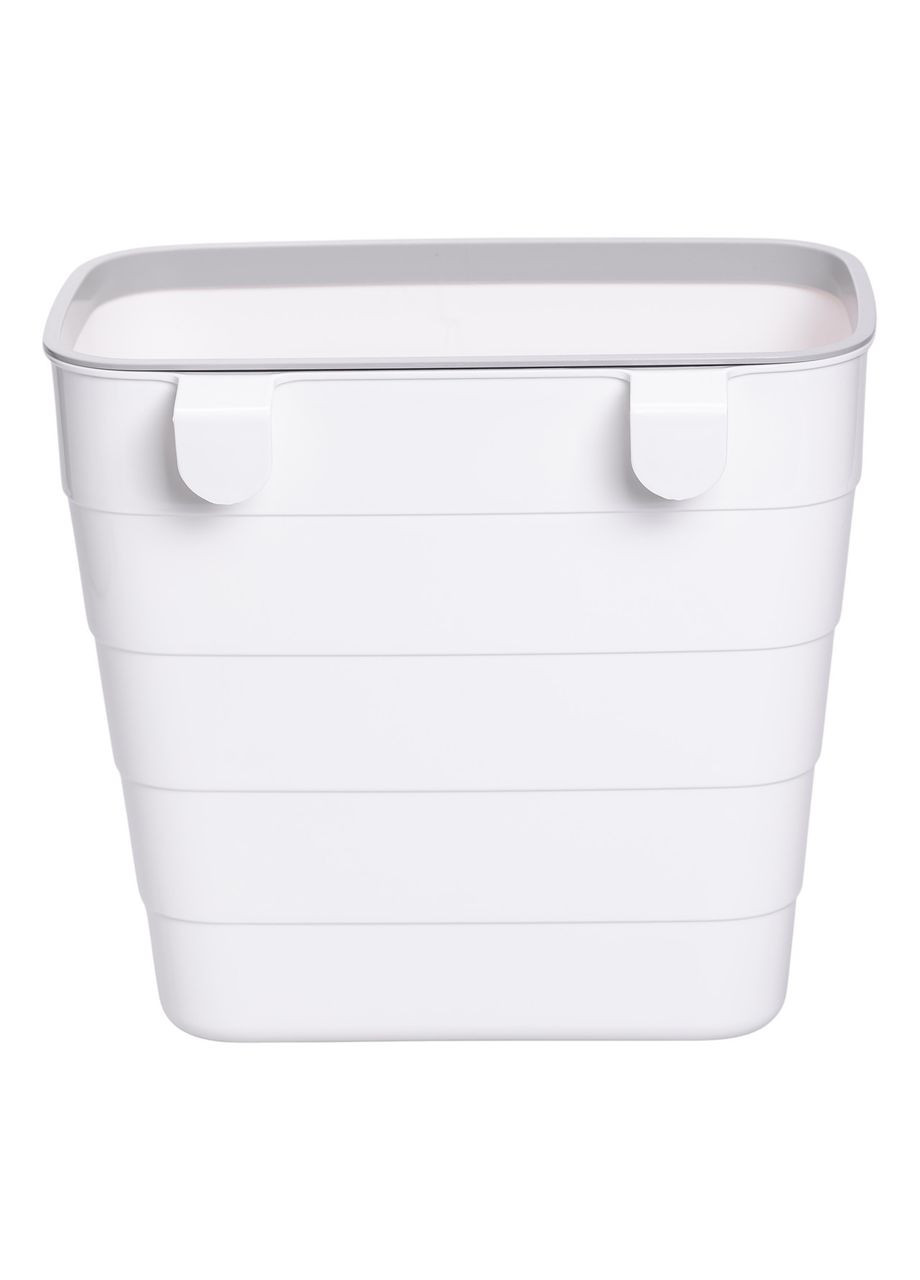 Відро для сміття на дверцята 6 (л) відро для сміття пластикове навісне Білий HP-45-18W Yiwu (370974204)