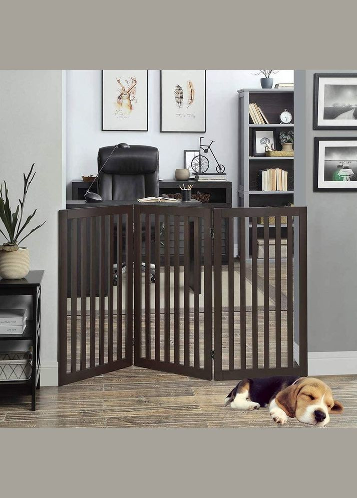 Парканчик обмежувач з дерева Фада 390 венге (ЗБО-390412) No Brand (328605272)