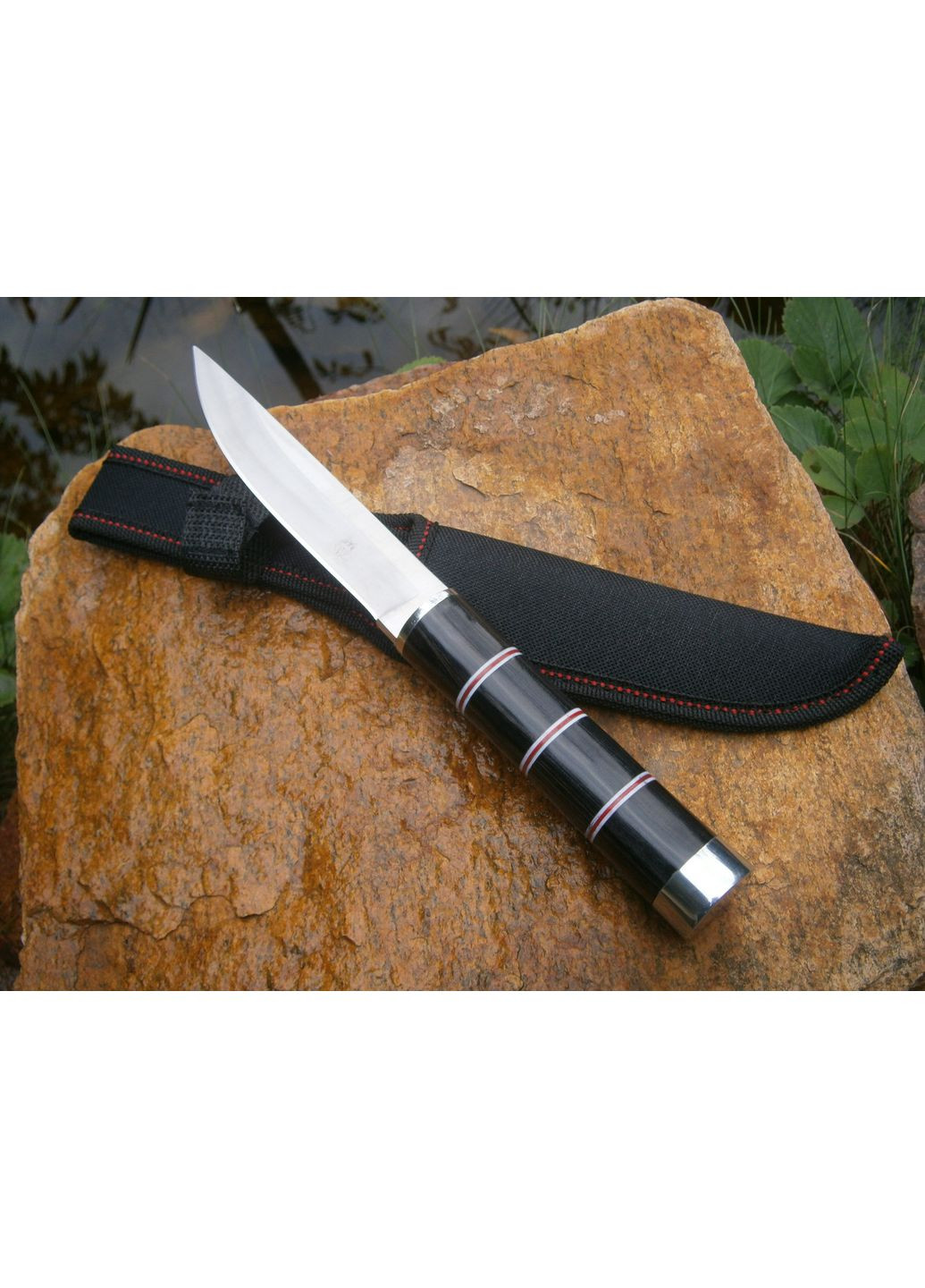 Ніж для туризму полювання риболовлі Самурай М-301 в чохлі 25 см No Brand (365065044)