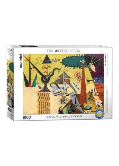 Пазл Оброблена земля Жоан Міро 1000 елементів (6000-0858) Eurographics Возделанная земля. Жоан Миро, 1000 элементов (366153963)