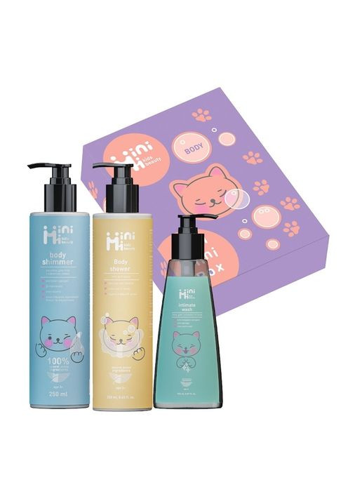 Подарунковий дитячий набір для тіла MiniMi Mini Box Body MiniMi kids beauty (365841917)