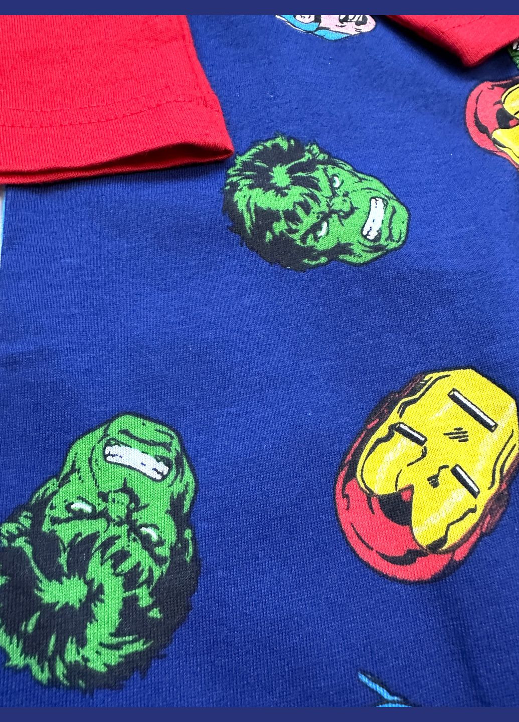 Красная всесезон пижама для парня marvel лонгслив+брюки красно-синяя 92см лонгслив + брюки Primark