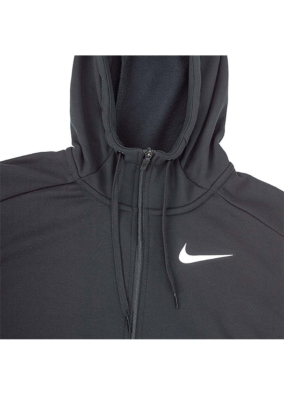 Мужская Толстовка Dry Full Zip Men`S Training Hoodie Черный Nike (367590005)