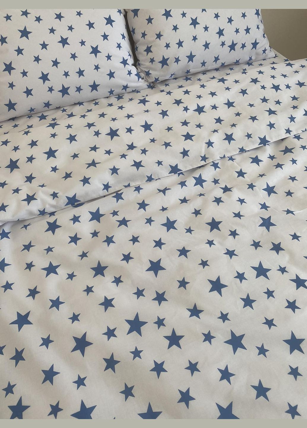 Постільна білизна бязь "Зірочки" полуторний, 150х220 см MaVi текстиль (330775870)