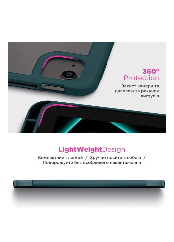 Чохол до планшета Y-Type PEN Samsung Galaxy Tab A9+ Pine Green (ARM85503) ArmorStandart (362211574)