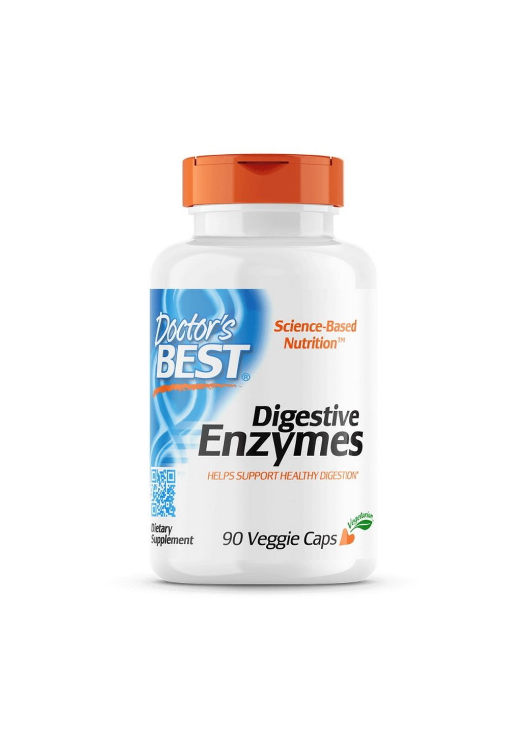 Натуральна добавка Digestive Enzymes, 90 капсул Doctor's Best (293340869)