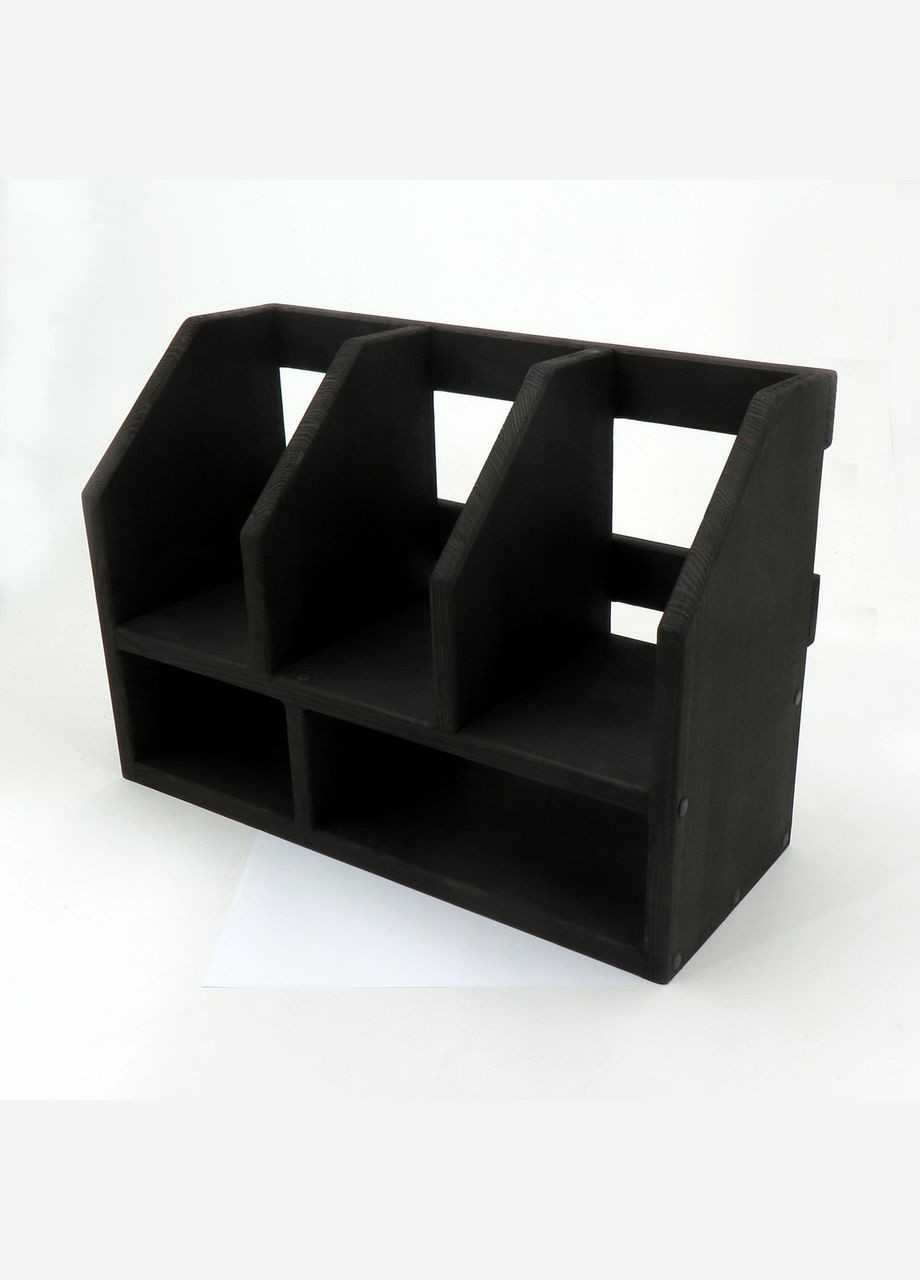 Книжкова полиця настільна з дерева Єсенін 35 венге (КПЛ-351212) No Brand (328415326)