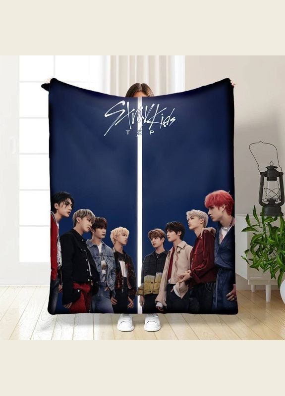 Плед 3D Stray Kids №2 15785 160х200 см FlexDress (364497904)