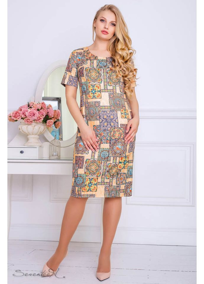 Бежева сукня 807.2204 Seventeen