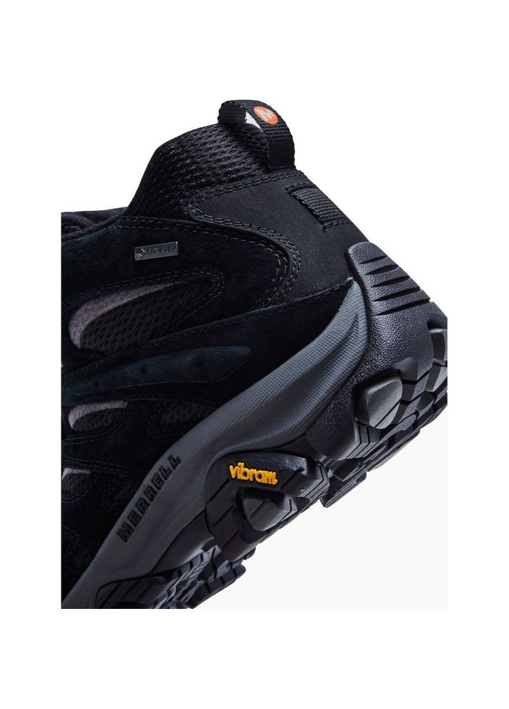 Цветные осенние ботинки мужские moab 3 mid gtx черный-серый Merrell