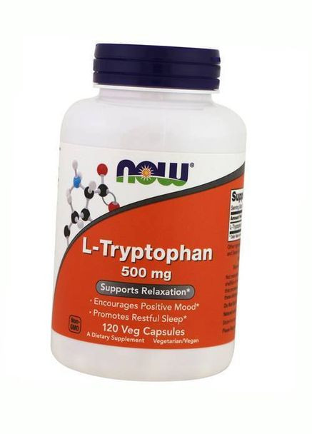 Триптофан, LTryptophan 500, 60вегкапс 27128029, (27128029) Now Foods (293257055)