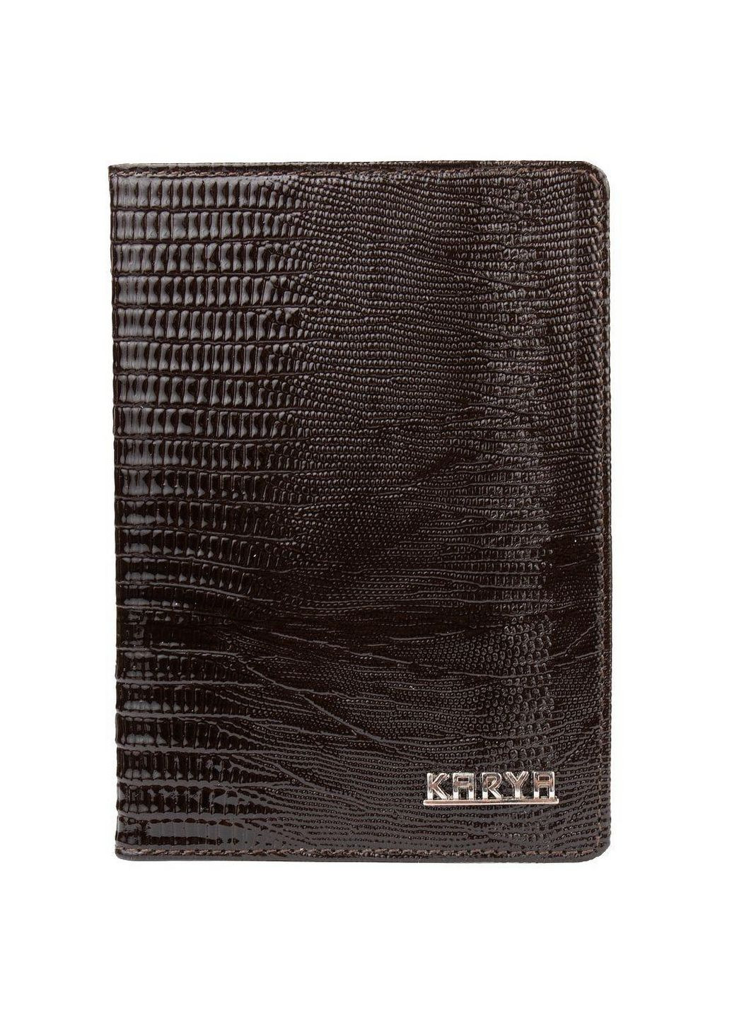 Чоловіча шкіряна обкладинка для паспорта Karya (282593412)