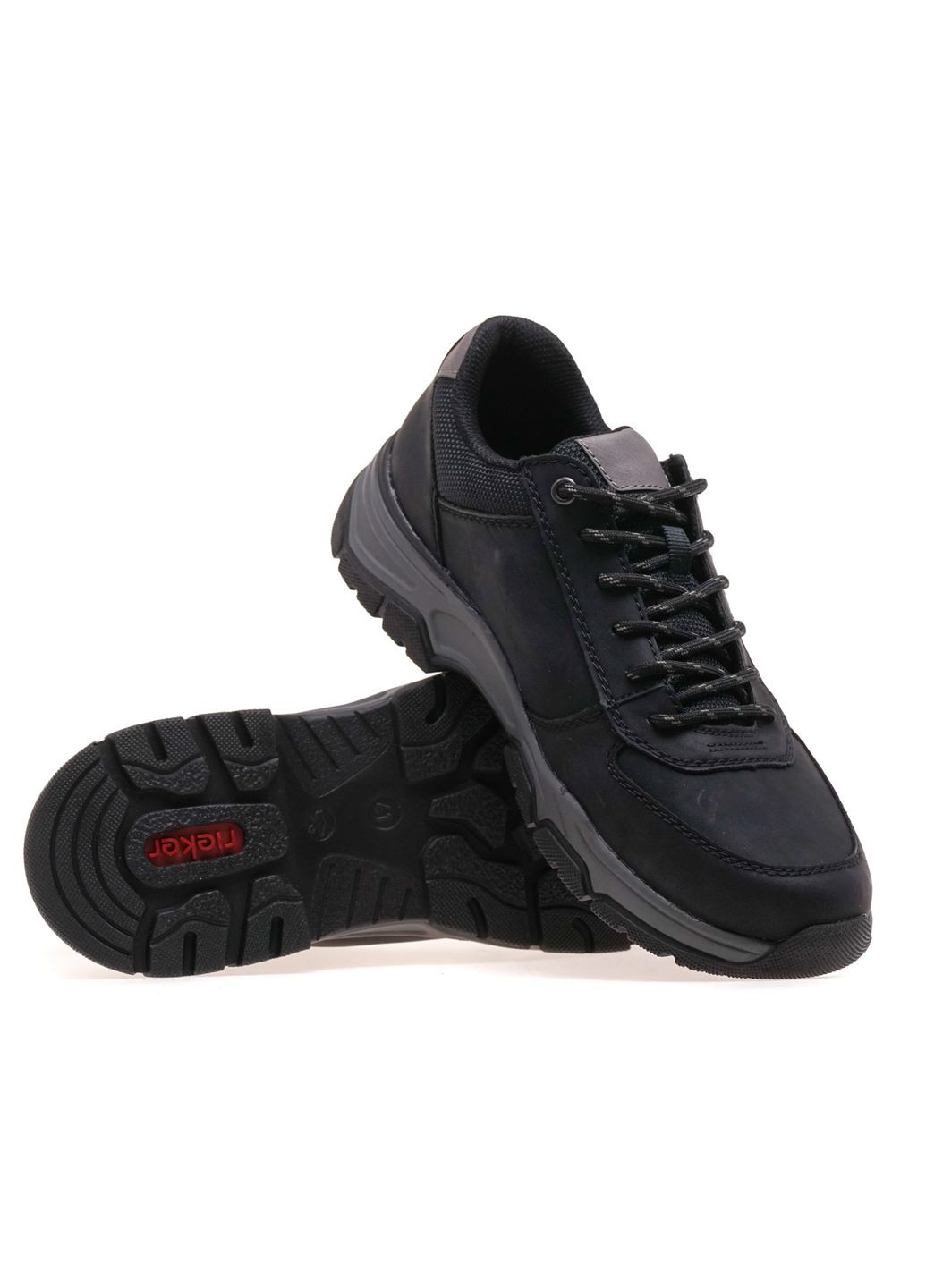 Чорні Осінні кросівки чоловічі 11211-01 Rieker