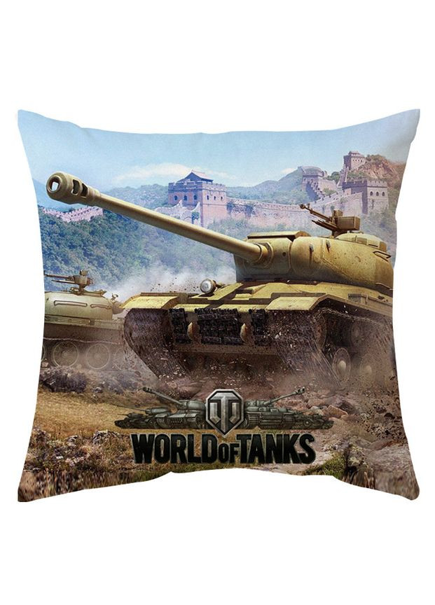 Подушка World of tanks двухсторонняя см (p0100) No Brand (327003928)
