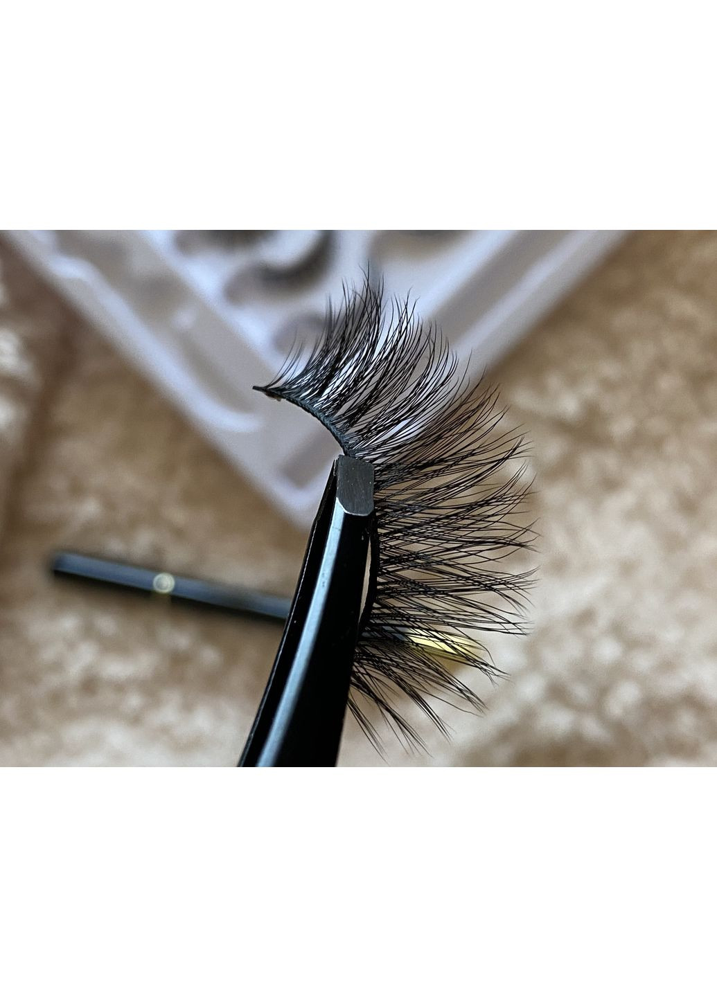 Набір багаторазові самоклеючі накладні вії 6 моделей + ДВА маркера: та прозорий Magnetic Lashes (366668406)