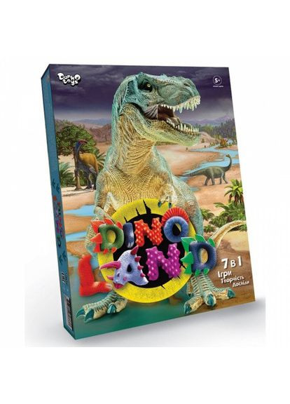 Набір Креативна творчість Dino Land 7в1 (DL-01-01U) Danko Toys (364112545)