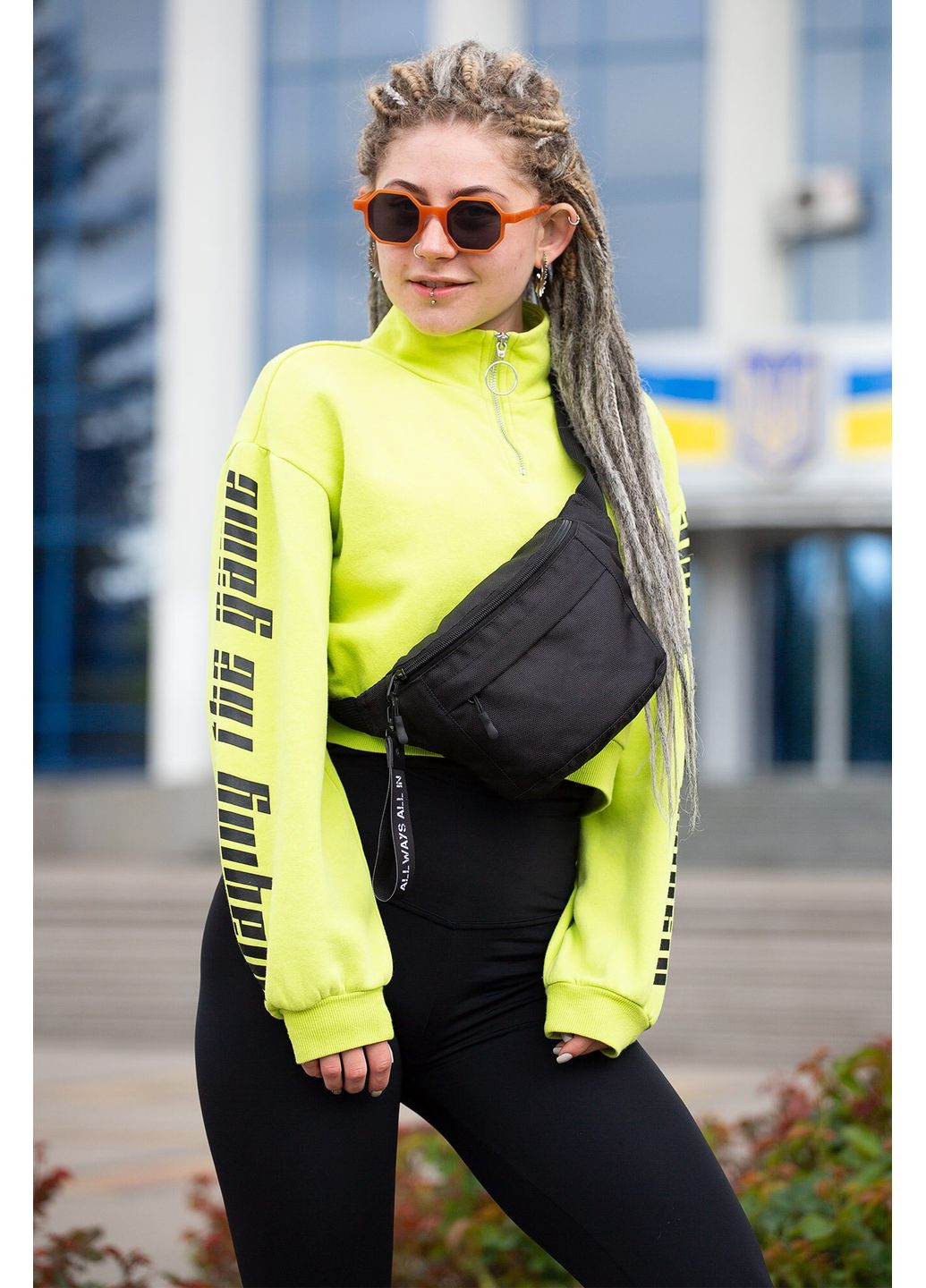 Жіноча Сумка Бананка Барсетка Через Плече Basic Without (350908691)