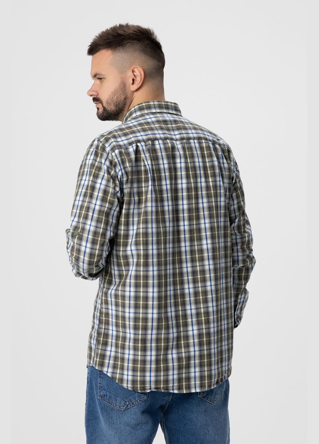 Оливковковая (хаки) рубашка MCL