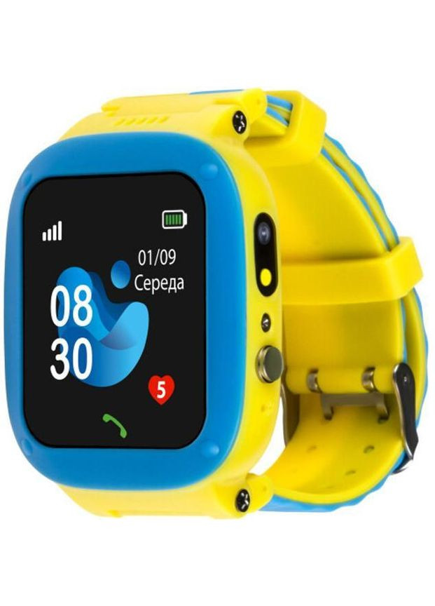Смарт-годинник GO004 GLORY Blue-Yellow Amigo (344596540)