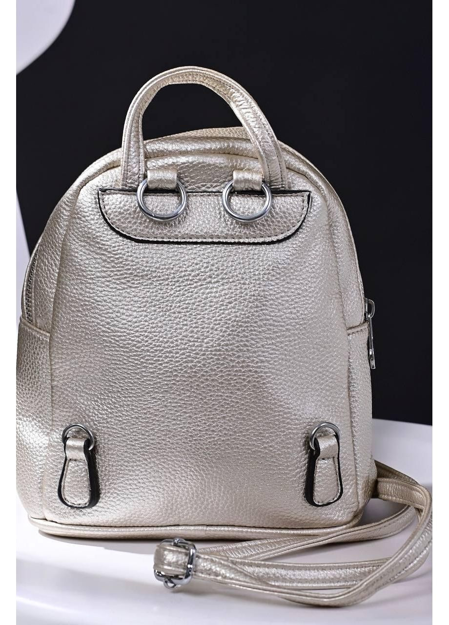 Рюкзак женский цвет шампань небольшой No Brand Рюкзак для міста (360405393)