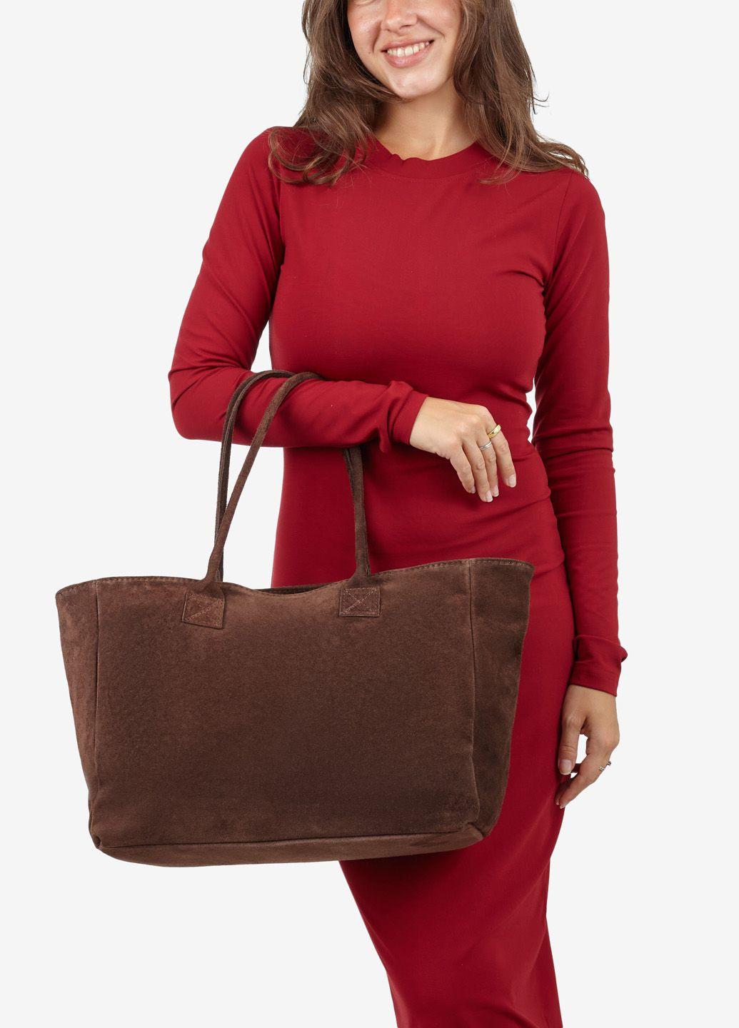 Сумка жіноча шкіряна шоппер велика Shopper Regina Notte (305076472)