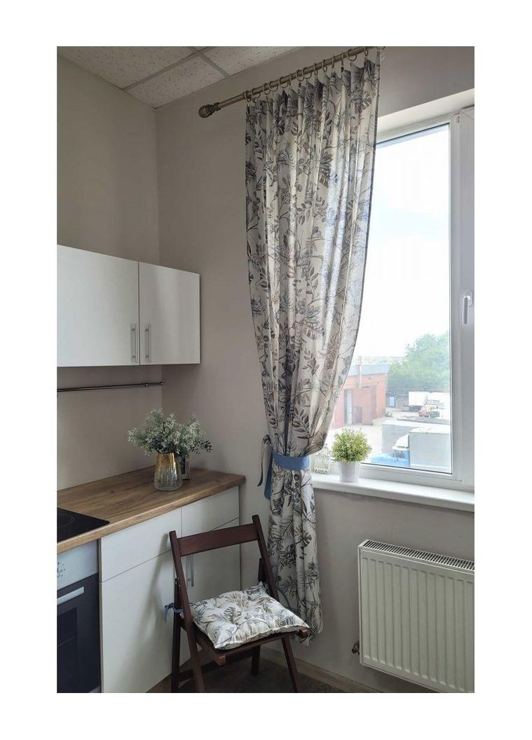 Готова штора Міра 200х250 см для вікна бавовняна шторка для інтер'єру ProDobro (369378132)