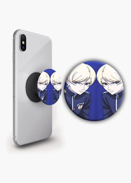 Тримач для телефону PopSockets Аніме Магічна битва #033 Чорний No Brand (304503474)