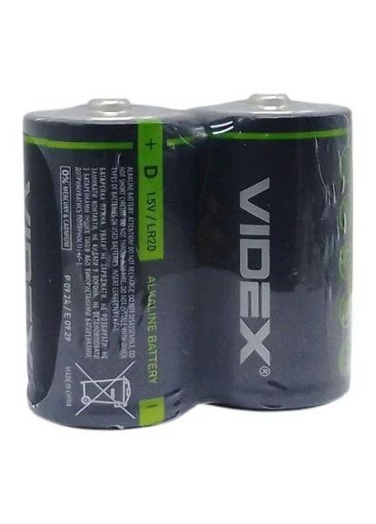 LR2O/D Батарейки щелочные 2 штуки (V-299080) Videx (401489671)