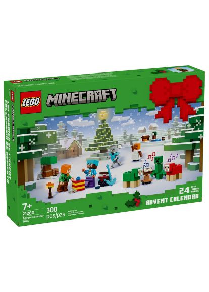 Конструктор Minecraft Адвент календарь 2025 (21280-) Lego Minecraft Адвент календар 2025 (366869661)