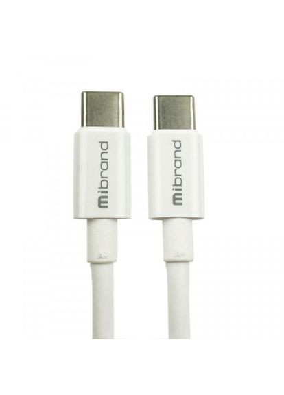 Дата кабель USBC to USB-C 1.0m MI-17 5A Lightning White (MIDC/17TTW) Mibrand usb-c to usb-c 1.0m mi-17 5a lightning white (268147569)