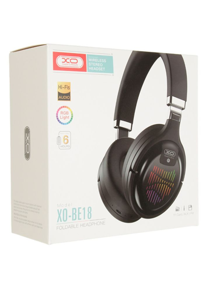 Навушники BE18 Stereo Wireless Headphone Black XO (297453157)