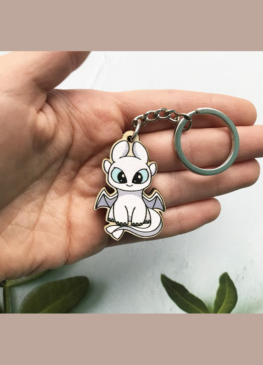 Дерев'яний брелок "Денна Фурія Дракон" Cozy-Up (293517272)